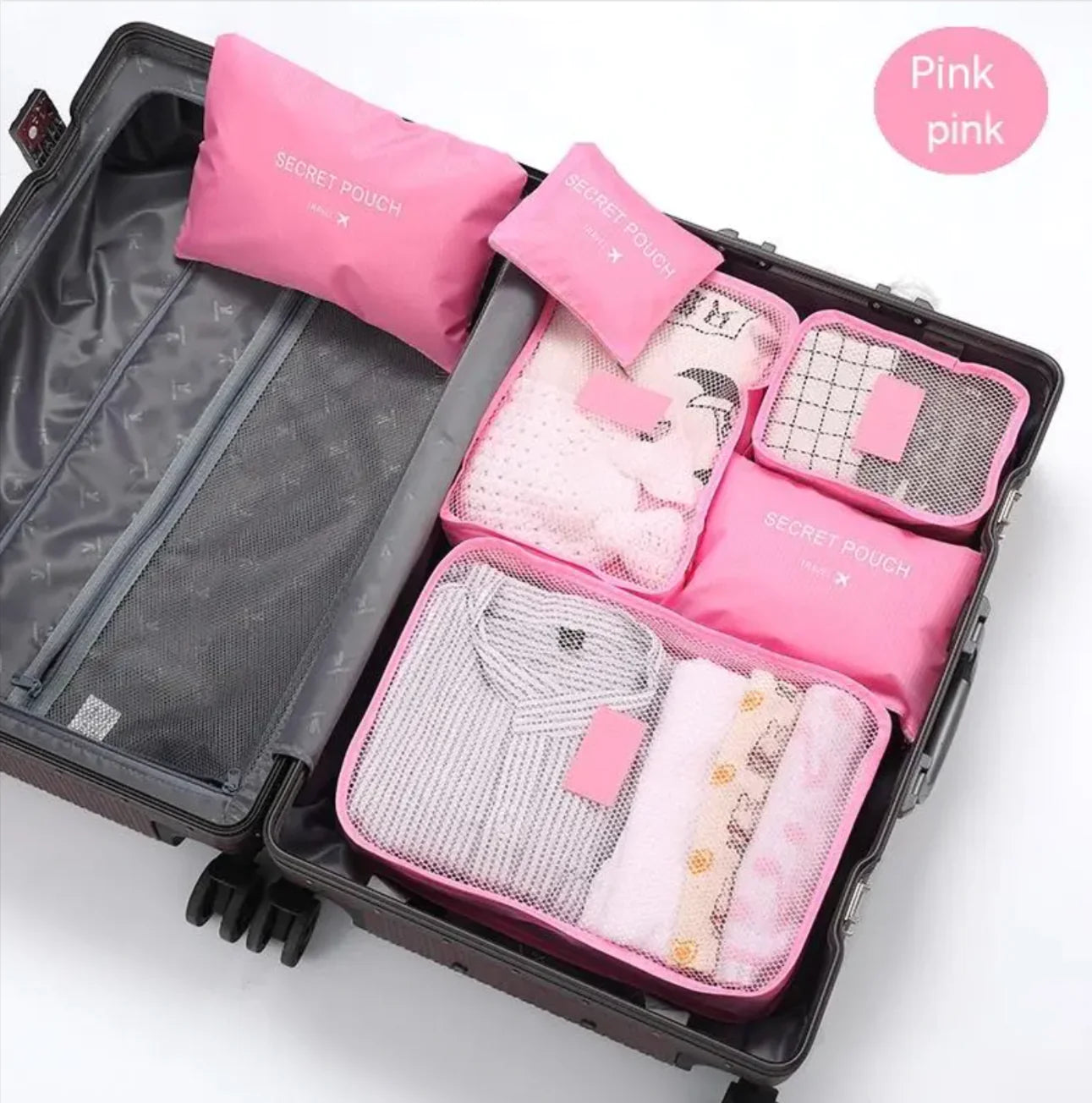Voyagernaut Travel Storage Bag Set β 6 pcs