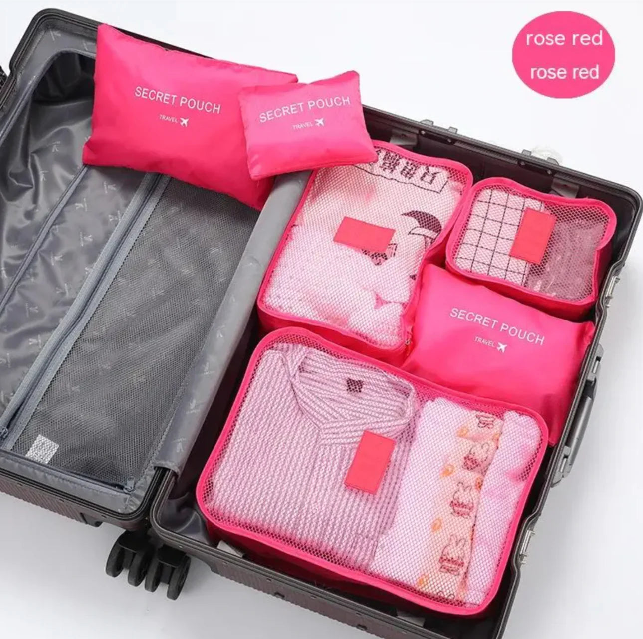 Voyagernaut Travel Storage Bag Set β 6 pcs