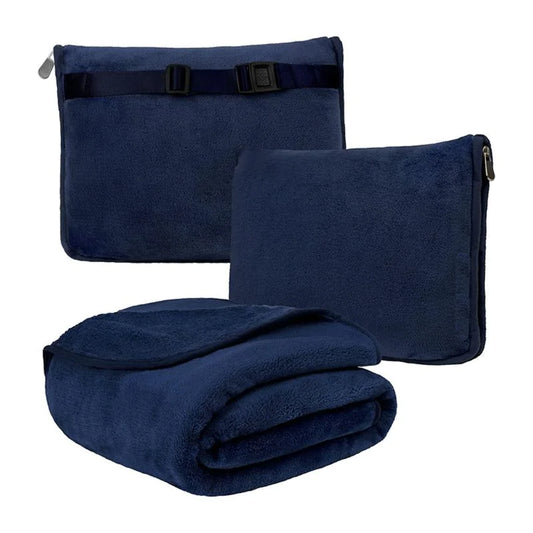 2-in-1 Travel Pillow & Blanket