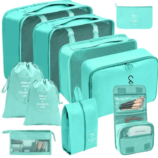 Portable Travel Toiletry Storage Bags – 10 pcs